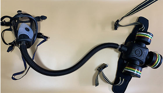 কেনা 60*45*20 বেল্ট প্যাক চালিত ফিল্টার ব্লোয়ার সহ বায়ু বিশুদ্ধকরণ শ্বাসযন্ত্র online manufacture